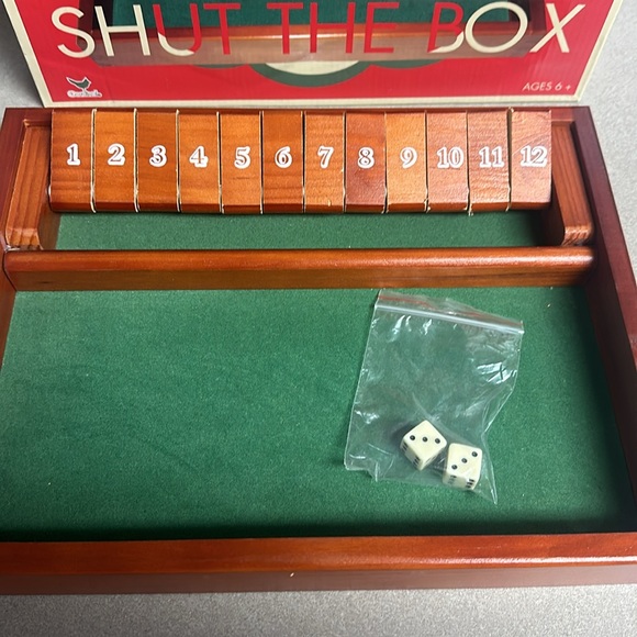 Shut the Box 2009 Cardinals Industries Inc game of skill. - Picture 2 of 3